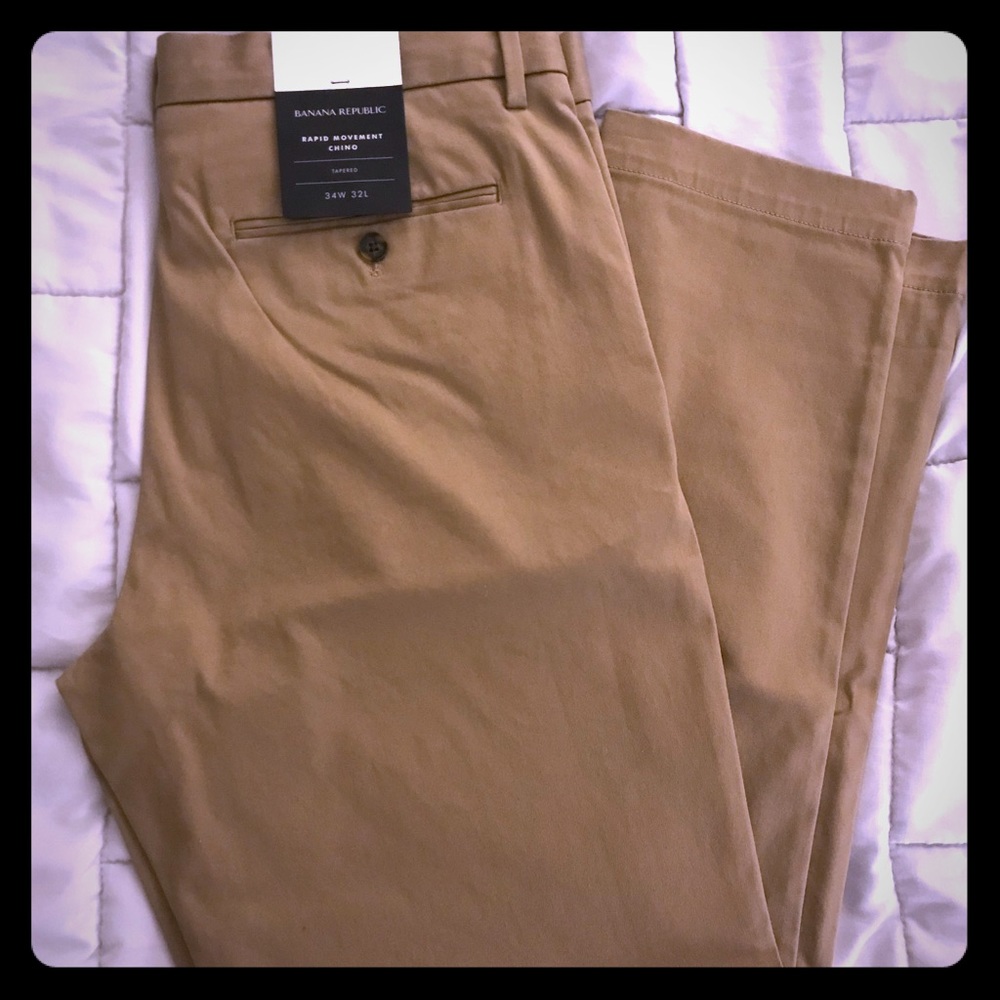 34x32 Banana Republic Rapid Movement Chino